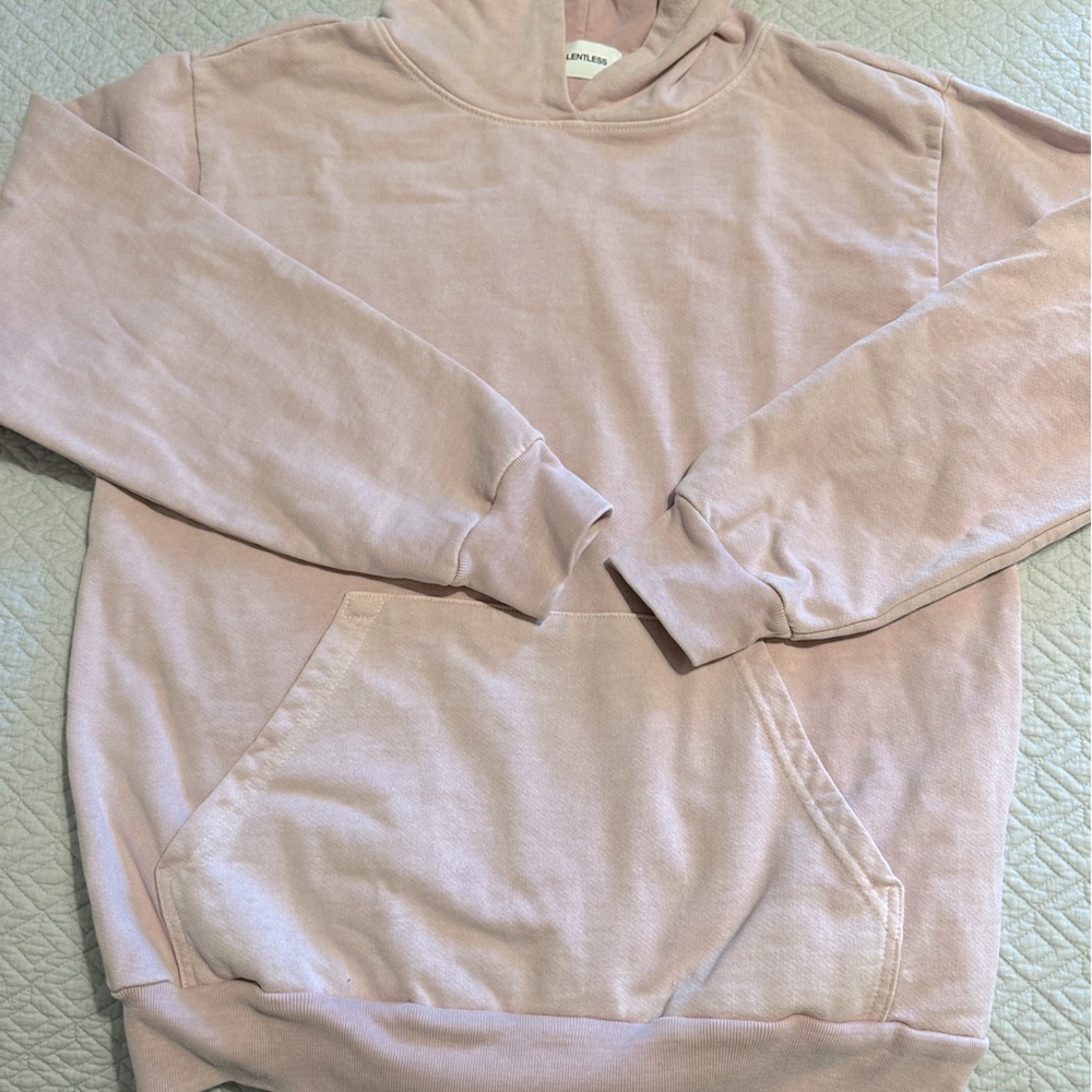 Talentless Hoodie faded pink!!